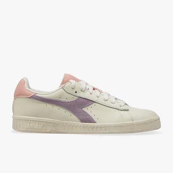 Diadora Game L Nizke Icona Wn Biele / Fialove - Damske Tenisky